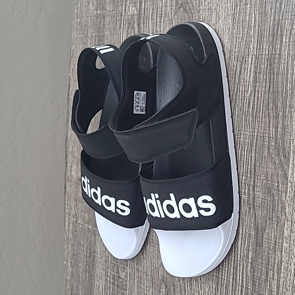 New WOMEN'S ADIDAS ADILETTE SPORT SANDALS-Size 11 - Picture 2 of 7
